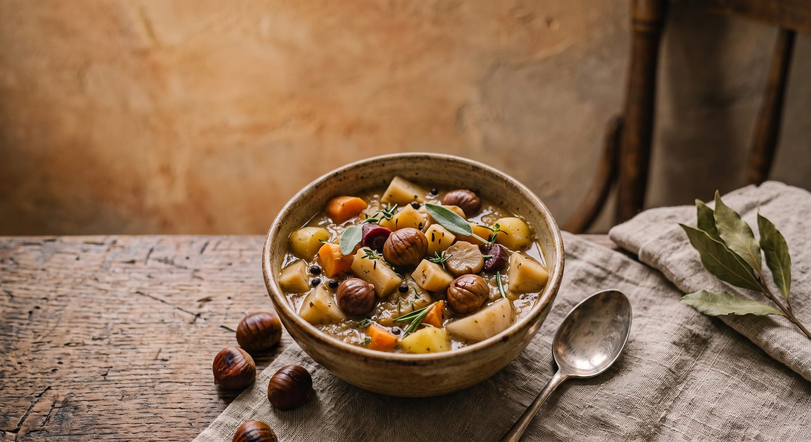 Mijoté de légumes racines d'hiver